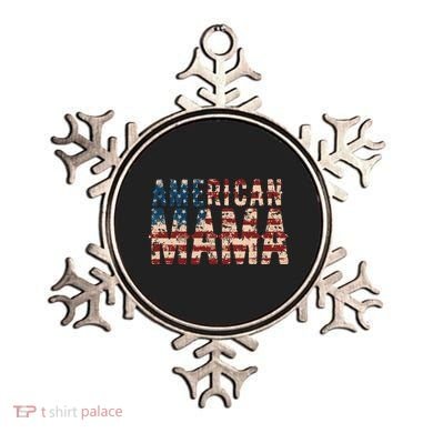 Vintage Distressed American Mama Ornament