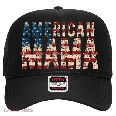 Vintage Distressed American Mama Hat