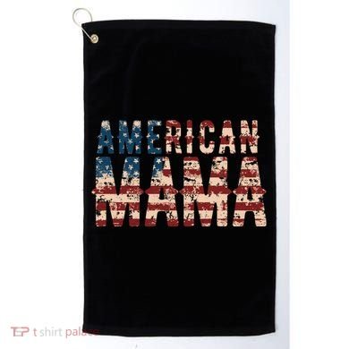 Vintage Distressed American Mama Golf Towel