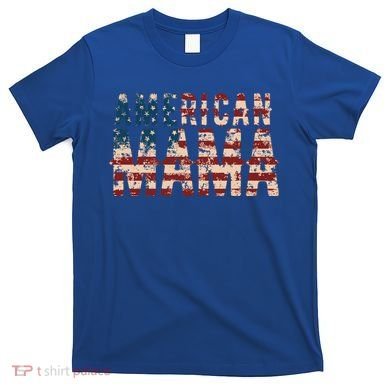 Vintage Distressed American Mama T-Shirt