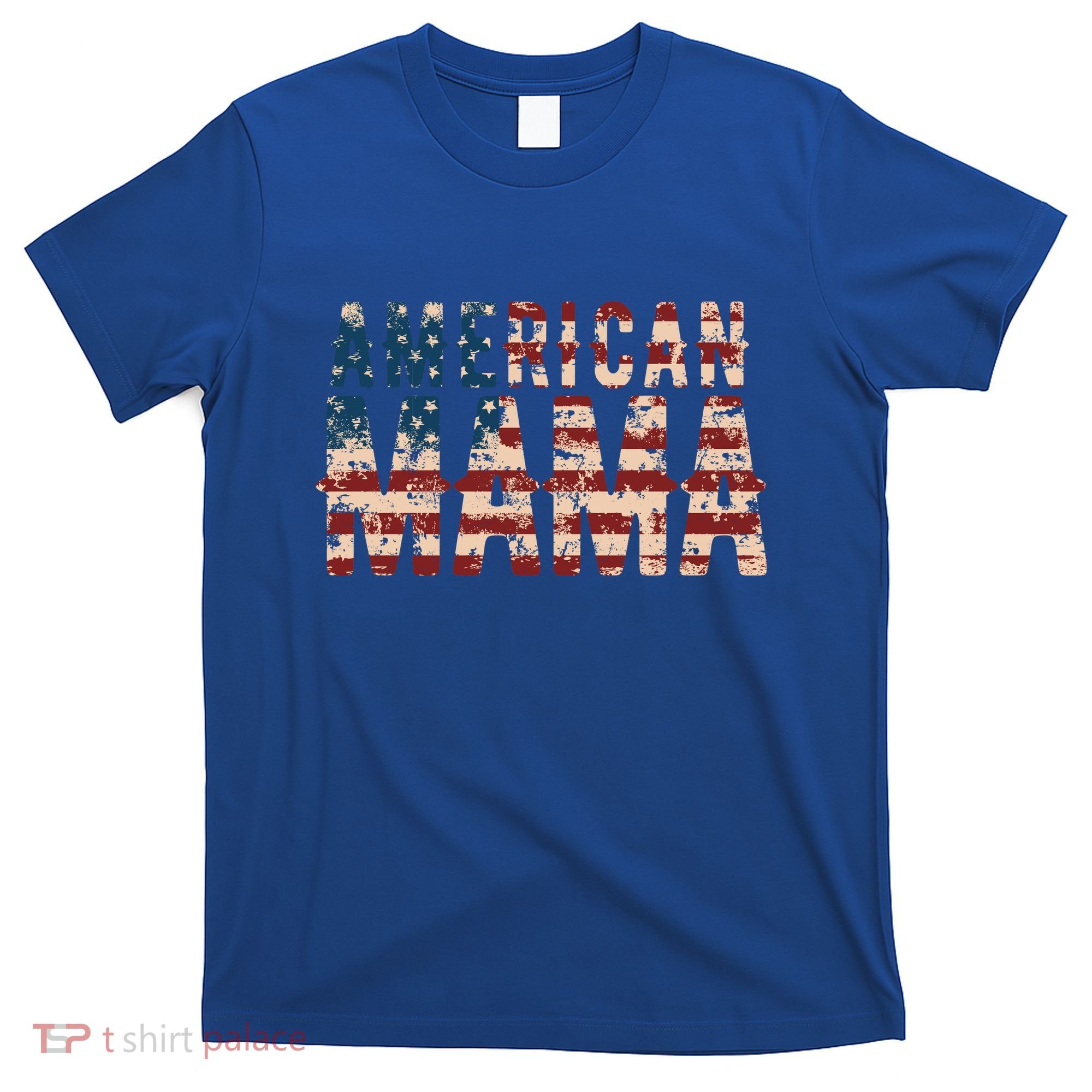 Vintage Distressed American Mama T-Shirt