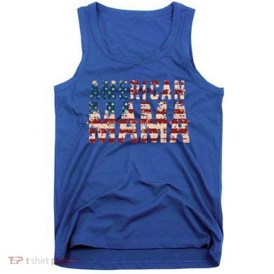 Vintage Distressed American Mama Tank Top