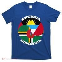 Vintage Dominica Antiguan Flag Antigua Dominica Flag T-Shirt thumb 0