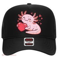 Valentines Day Axolotl Heart Cute  Hat thumb 0