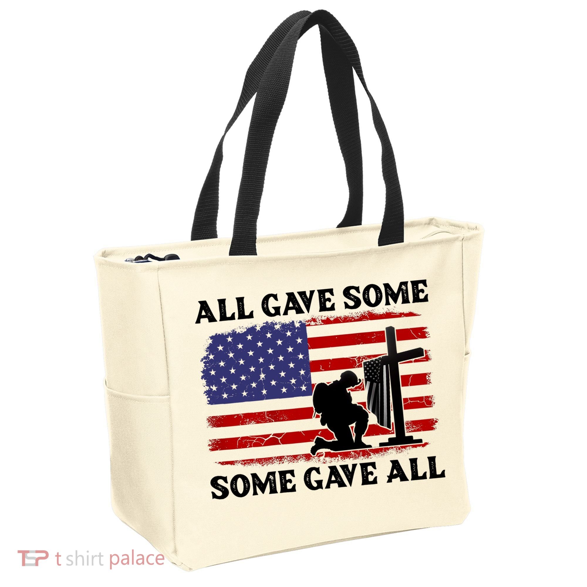 Veterans Day All Gave Some Some Gave All Memorial Day Tote Bag