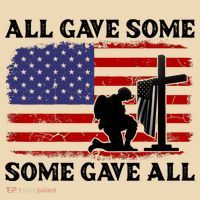 Veterans Day All Gave Some Some Gave All Memorial Day Tote Bag thumb 4