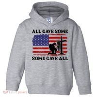 Veterans Day All Gave Some Some Gave All Memorial Day Toddler Hoodie thumb 0