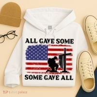 Veterans Day All Gave Some Some Gave All Memorial Day Hoodie thumb 4