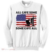 Veterans Day All Gave Some Some Gave All Memorial Day Sweatshirt thumb 0