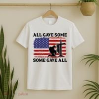 Veterans Day All Gave Some Some Gave All Memorial Day T-Shirt thumb 2