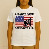 Veterans Day All Gave Some Some Gave All Memorial Day T-Shirt thumb 4