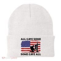 Veterans Day All Gave Some Some Gave All Memorial Day Beanie thumb 0