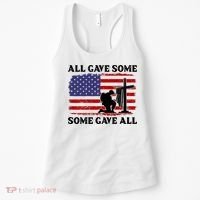 Veterans Day All Gave Some Some Gave All Memorial Day Women's Tank Top thumb 0