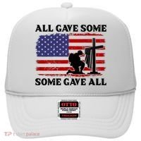 Veterans Day All Gave Some Some Gave All Memorial Day Hat thumb 0