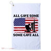 Veterans Day All Gave Some Some Gave All Memorial Day Golf Towel thumb 0