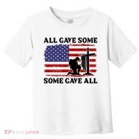Veterans Day All Gave Some Some Gave All Memorial Day Toddler T-Shirt thumb 0