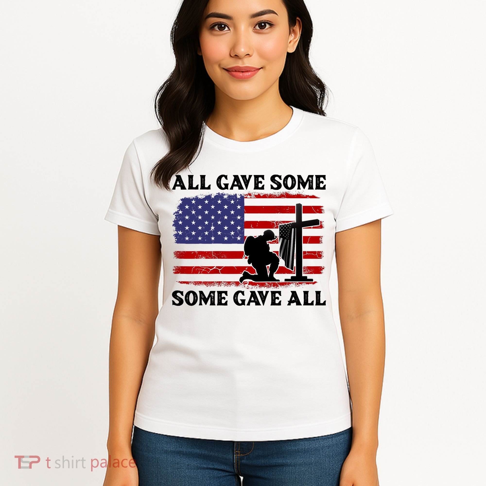Veterans Day All Gave Some Some Gave All Memorial Day Women's T-Shirt
