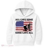 Veterans Day All Gave Some Some Gave All Memorial Day Kids Hoodie thumb 0