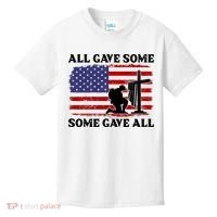 Veterans Day All Gave Some Some Gave All Memorial Day Kids T-Shirt thumb 0