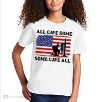 Veterans Day All Gave Some Some Gave All Memorial Day Kids T-Shirt thumb 2