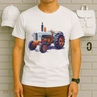 Vintage David Brown Utility Tractor 995 Farming T-Shirt thumb 6