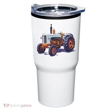 Vintage David Brown Utility Tractor 995 Farming Tumbler