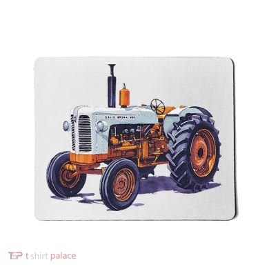 Vintage David Brown Utility Tractor 995 Farming Mousepad