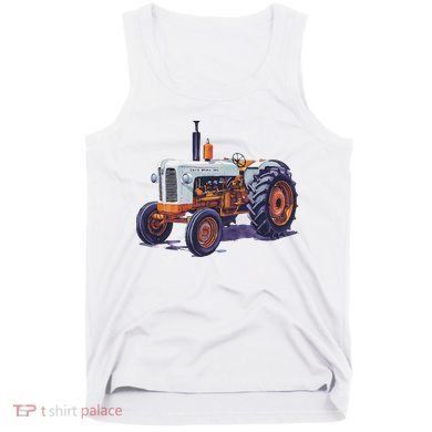 Vintage David Brown Utility Tractor 995 Farming Tank Top