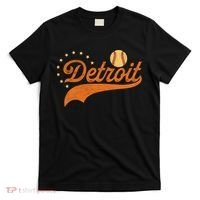 Vintage Detroit Baseball Fan T-Shirt thumb 0