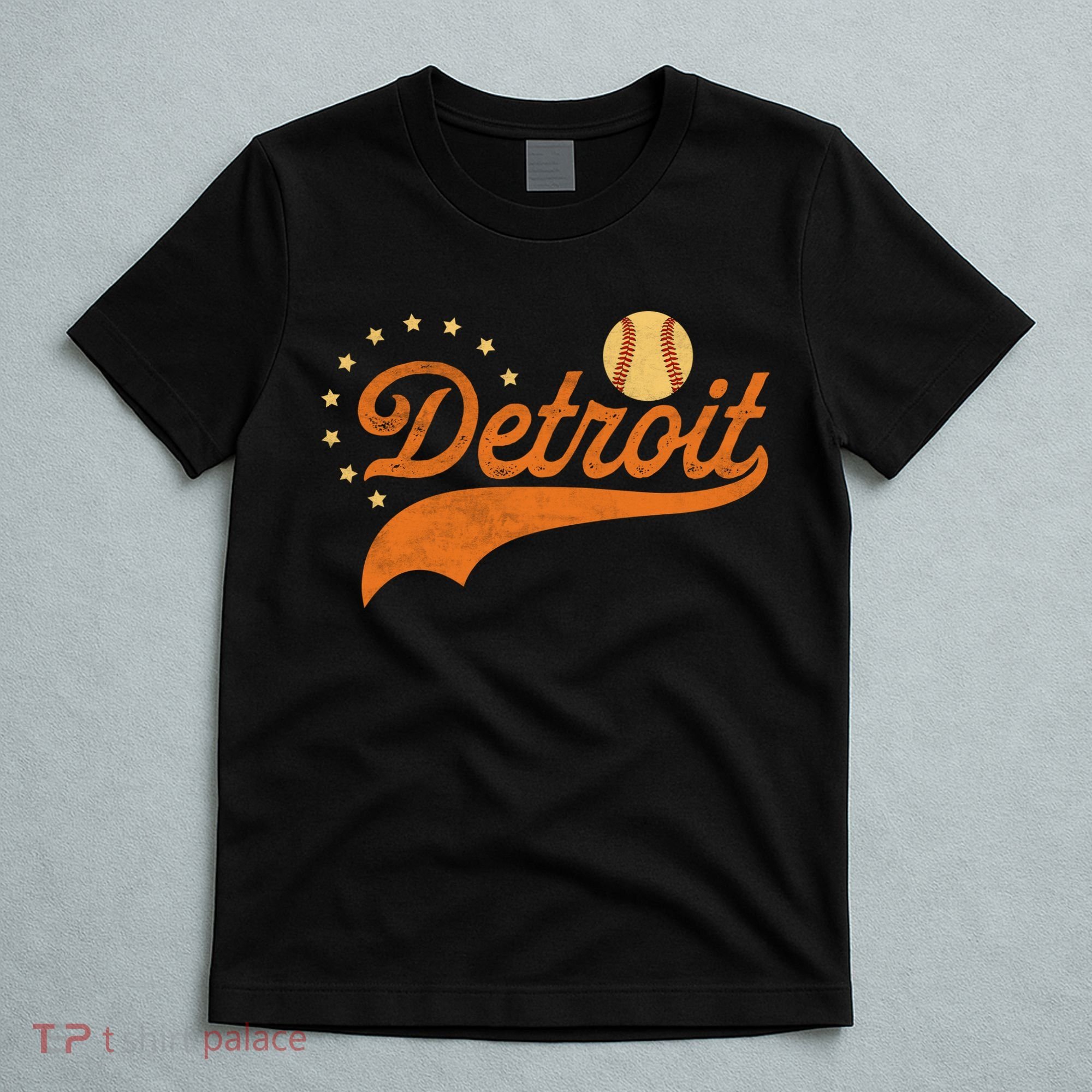 Vintage Detroit Baseball Fan T-Shirt
