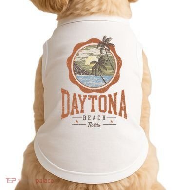 Vintage Daytona Beach Florida Doggie Tank