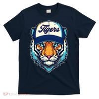 Vintage Detroit Baseball Tiger Sports Fan T-Shirt thumb 0