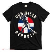 Vintage Dominican Baseball Batter Dominican T-Shirt thumb 0