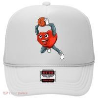 ValentineS Day Basketball Heart Basketball Valentines Hat thumb 0