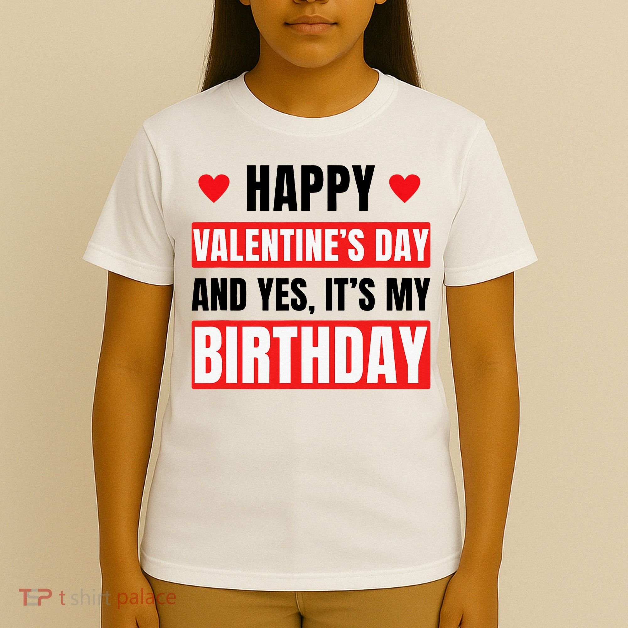 Valentine's Day Birthday Valentine Birthday T-Shirt