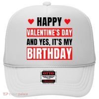 Valentine's Day Birthday Valentine Birthday Hat thumb 0