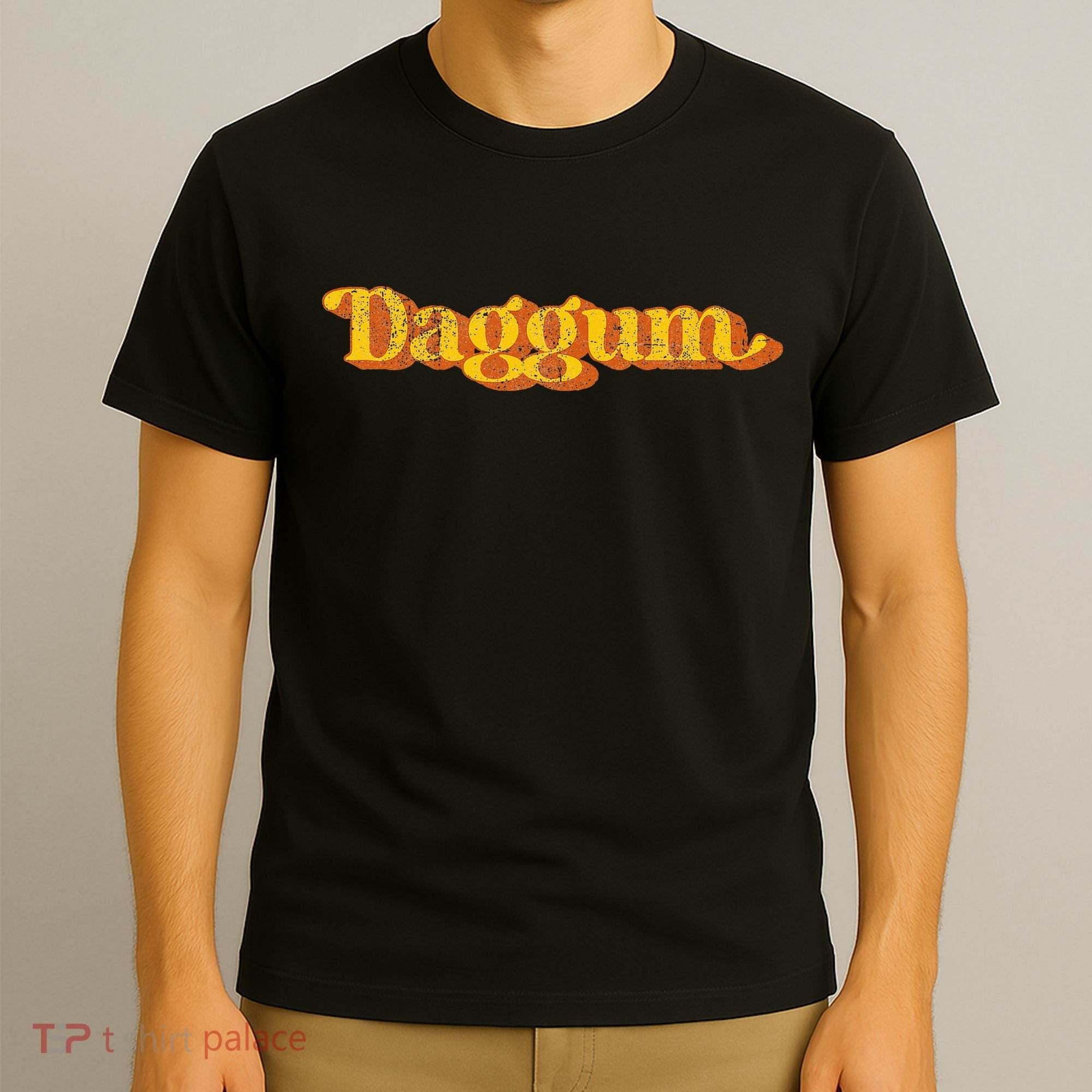 Vintage Daggum Country Funny Southern Slang T-Shirt
