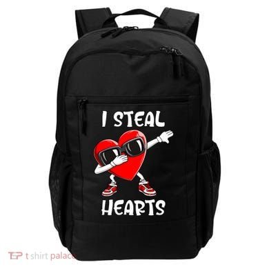 Valentines Day Cool Gift Love Dabbing Heart Great Gift Backpack