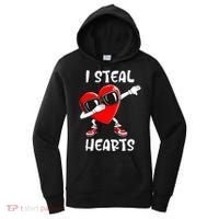 Valentines Day Cool Gift Love Dabbing Heart Great Gift Women's Hoodie thumb 0