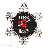 Valentines Day Cool Gift Love Dabbing Heart Great Gift Ornament thumb 0
