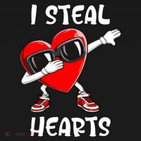 Valentines Day Cool Gift Love Dabbing Heart Great Gift Ornament thumb 1