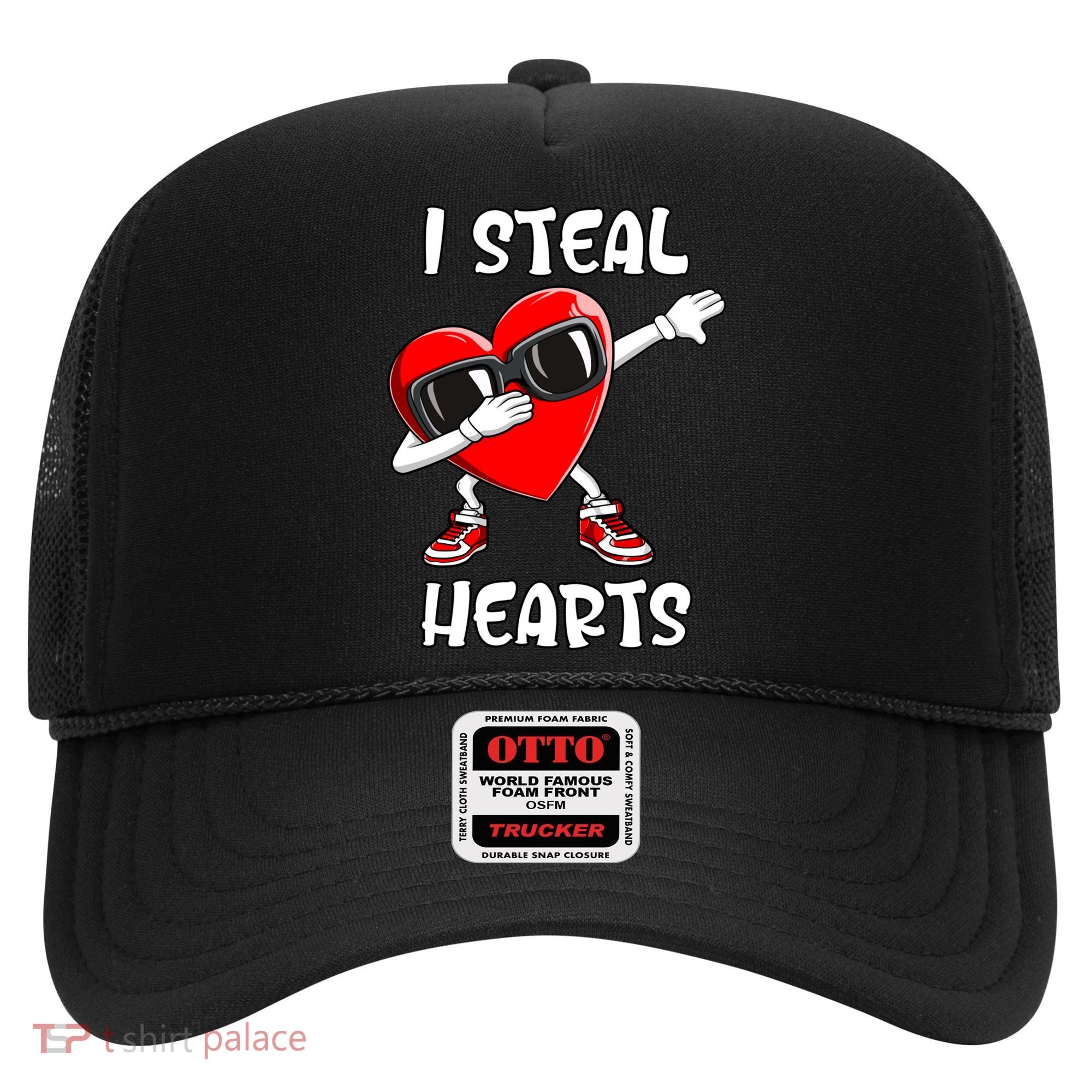 Valentines Day Cool Gift Love Dabbing Heart Great Gift Hat