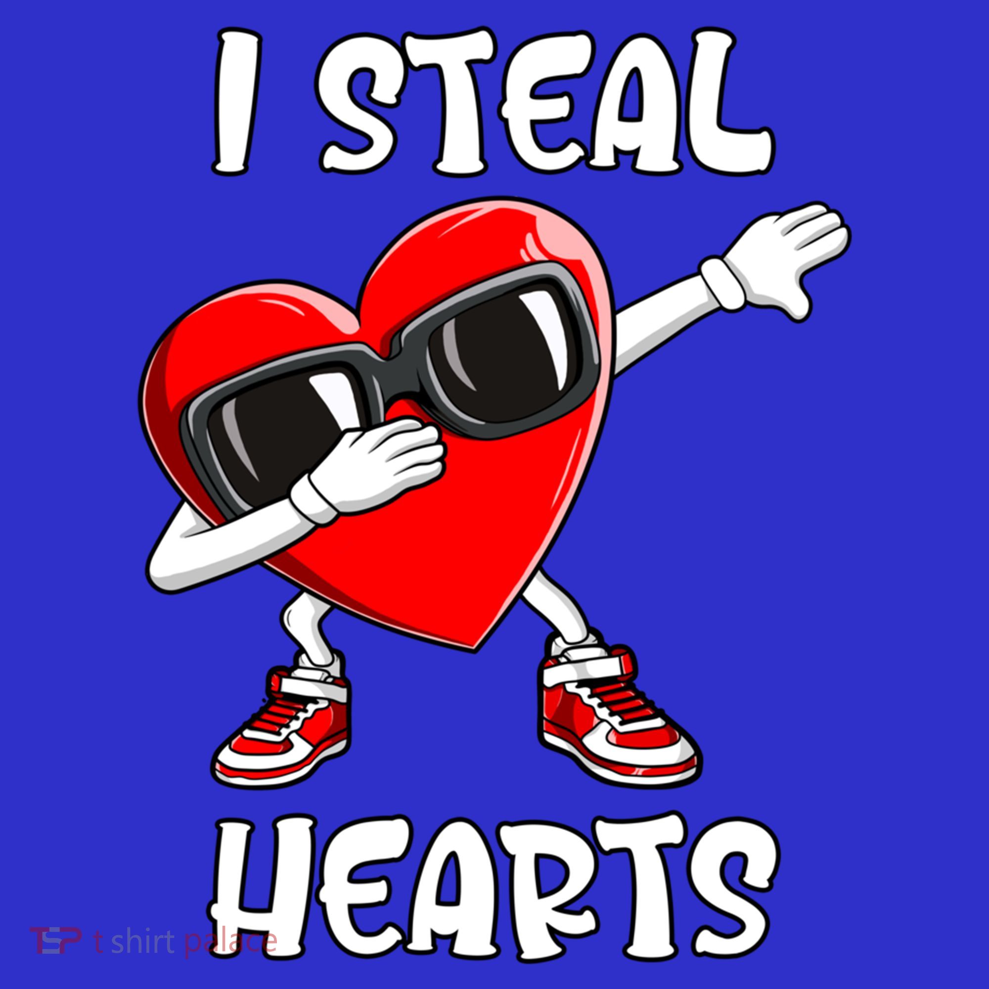Valentines Day Cool Gift Love Dabbing Heart Great Gift Long Sleeve Shirt