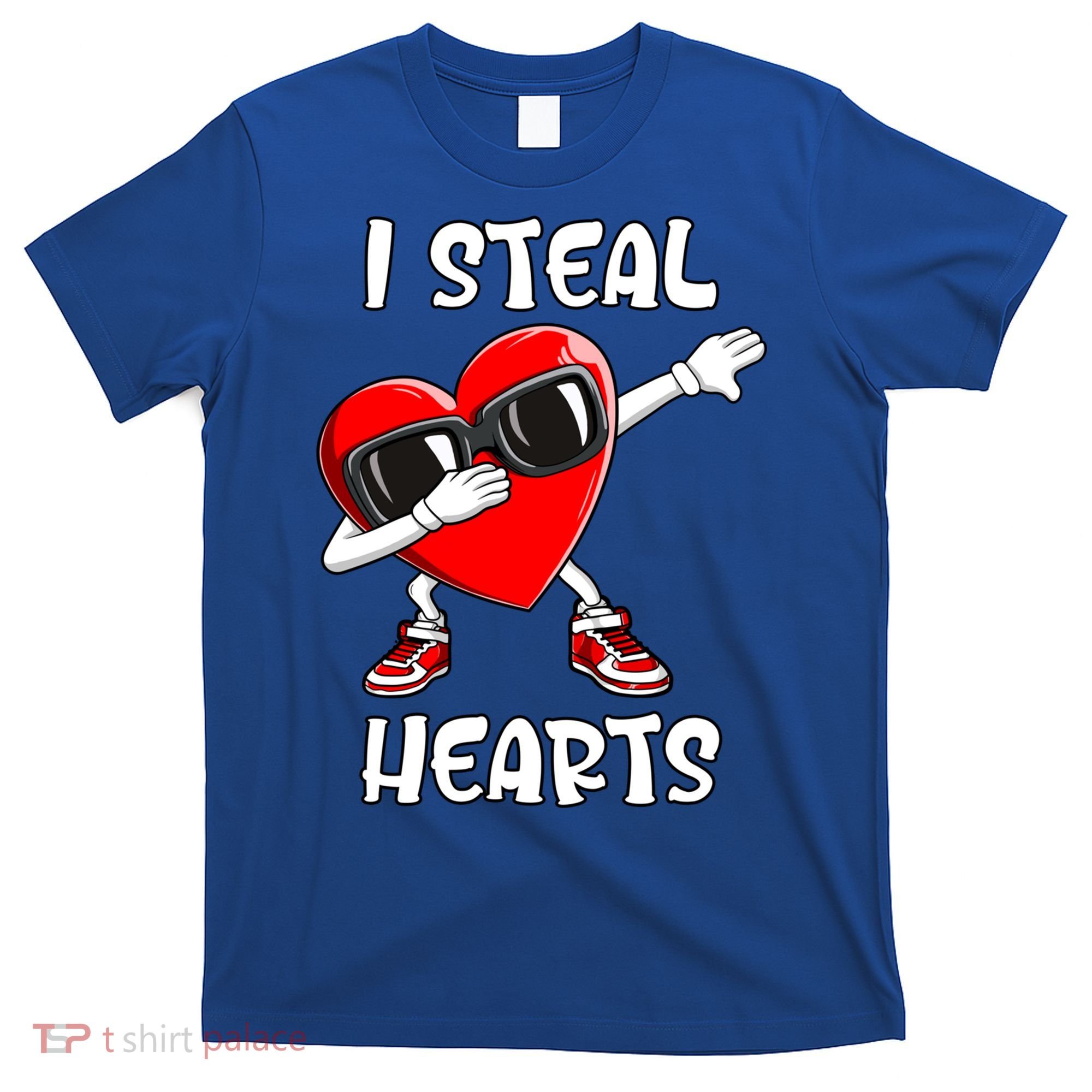 Valentines Day Cool Gift Love Dabbing Heart Great Gift T-Shirt