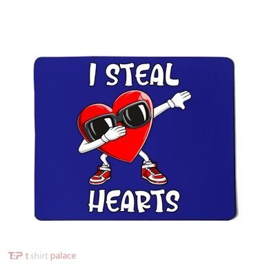 Valentines Day Cool Gift Love Dabbing Heart Great Gift Mousepad