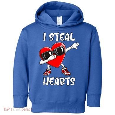 Valentines Day Cool Gift Love Dabbing Heart Great Gift Toddler Hoodie
