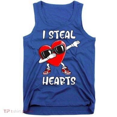 Valentines Day Cool Gift Love Dabbing Heart Great Gift Tank Top