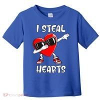 Valentines Day Cool Gift Love Dabbing Heart Great Gift Toddler T-Shirt thumb 0