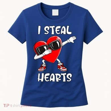 Valentines Day Cool Gift Love Dabbing Heart Great Gift Women's T-Shirt