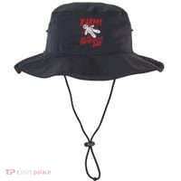 Voodoo Doll Costume Gift Scary Karma Halloween Bucket Hat thumb 0